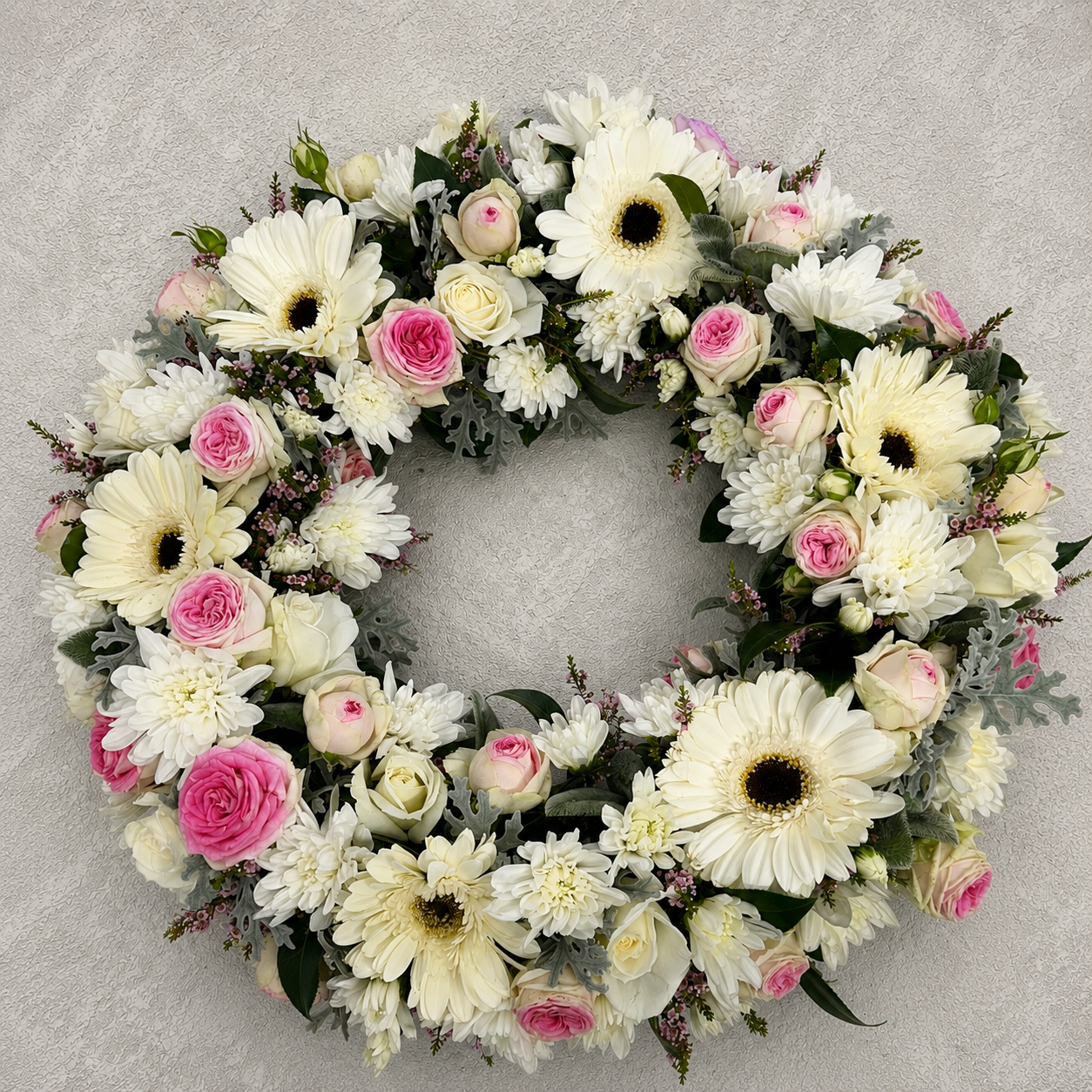 pale pink wreath chat gtp