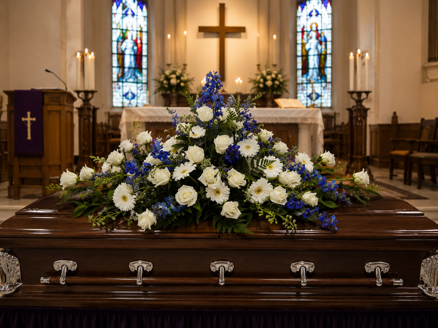 Blue White Casket Spary Gtp Chat