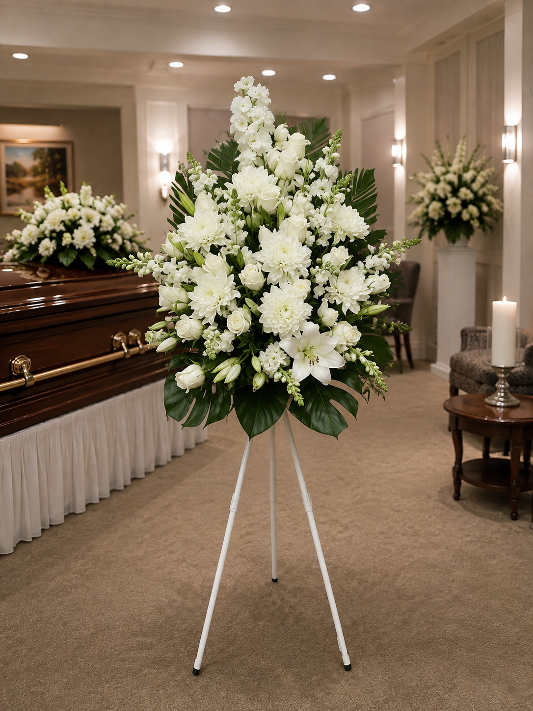 White Sympathy Arrangement