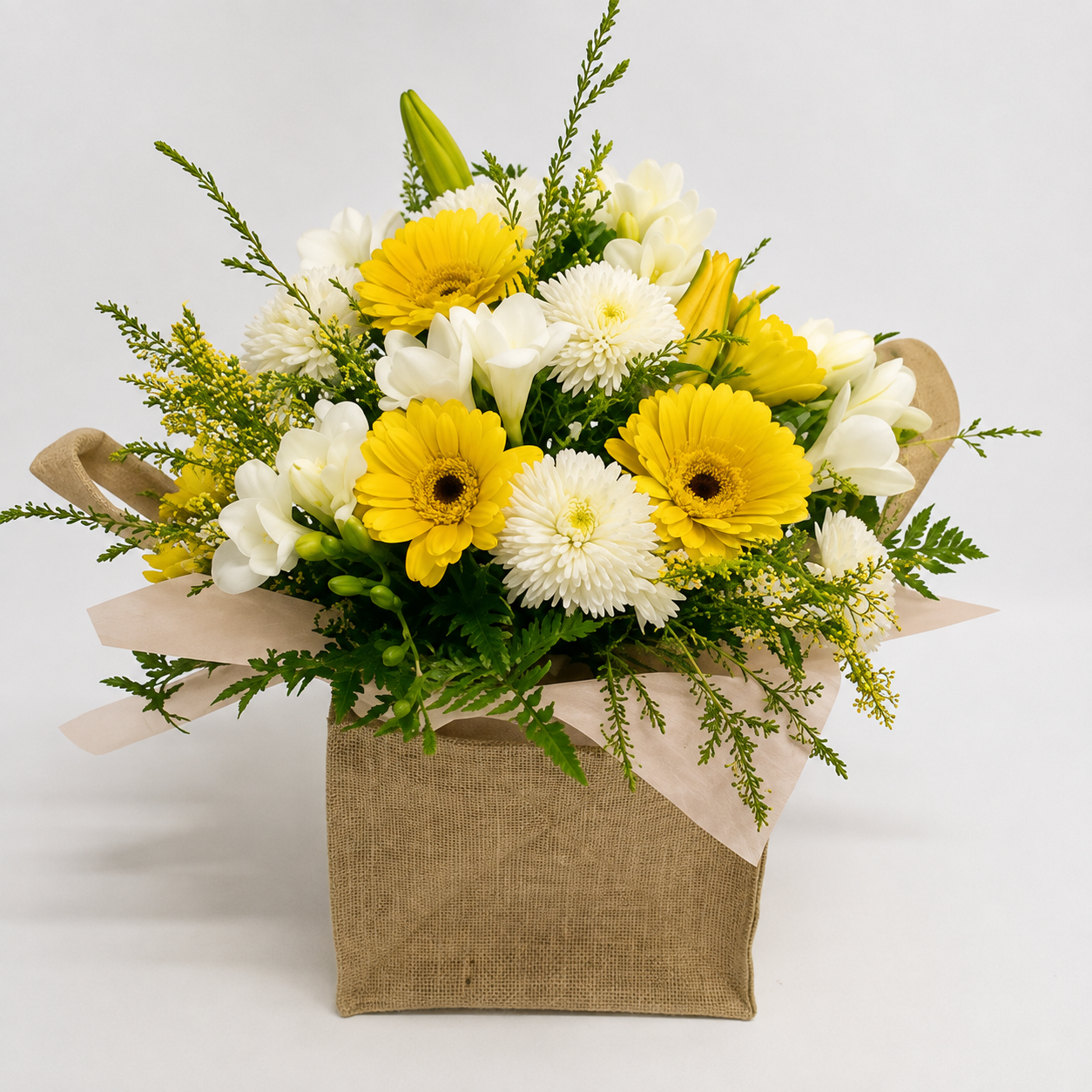 Yellow Bag Arrangent