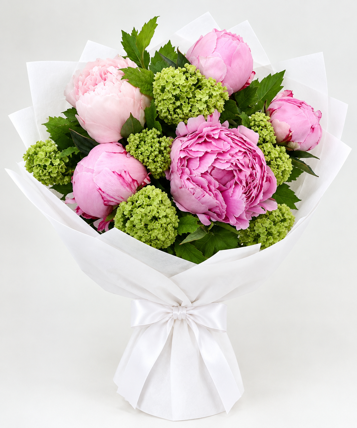Sarah Barnard Pink Peonies 5 x Stems