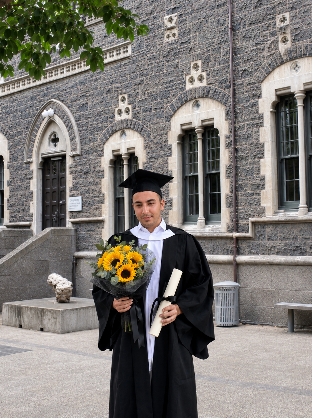 Sunflowers Graduation Bouquet
